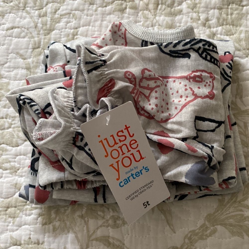 Carters Just One You Long Sleeve Pajama Set